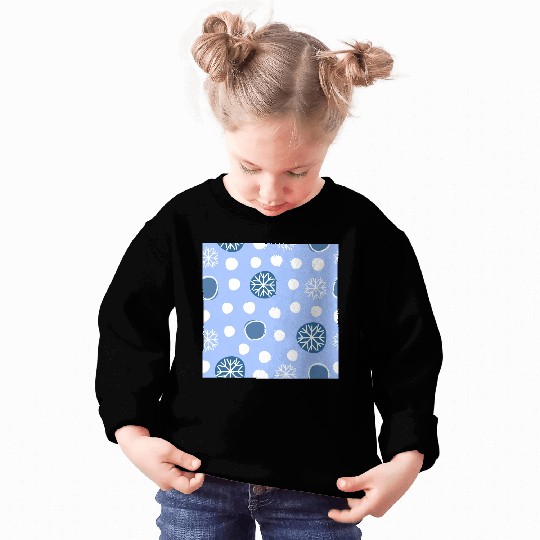 Winter Snowflakes Pattern Sweatshirts