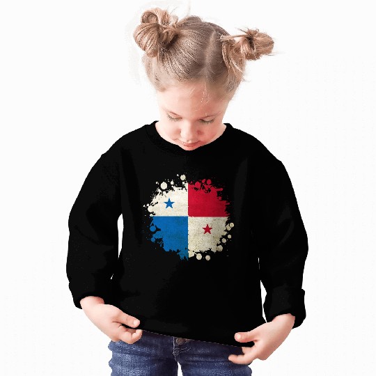 Panama vintage flags blob Sweatshirts