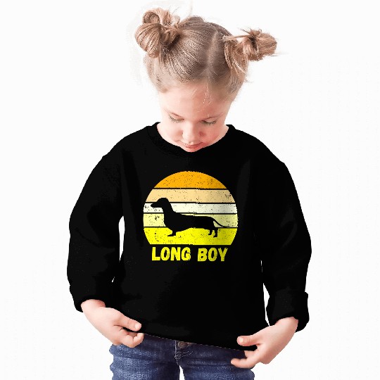 Dachshund Long Boy Sweatshirts