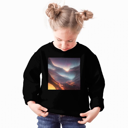 Sunrise at the Tunnel View Point Sweatshirts