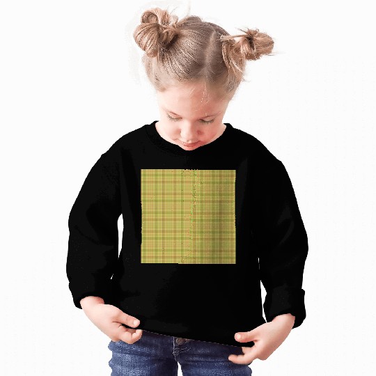 Easter Carrot Colors Plaid Pattern Sweatshirts