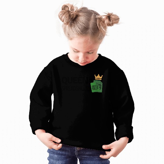 Queen of Spreadsheets - Excel, Accounting, Sheets Sweatshirts