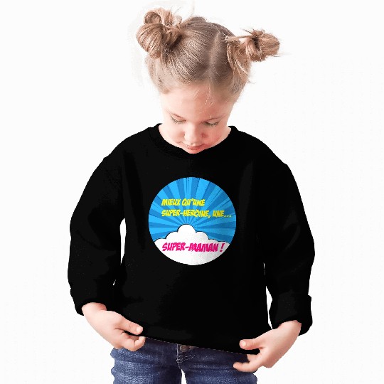 Super-mom super-hero. Best mom Mother's day Comics Sweatshirts