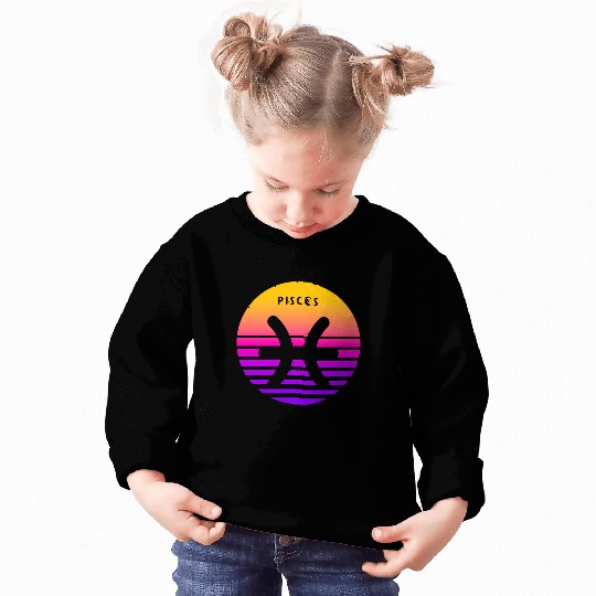 Pisces Zodiac Sign Sunset Pisces Sweatshirts