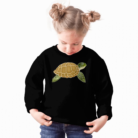 Graceful Turtle: A Serene Journey Sweatshirts