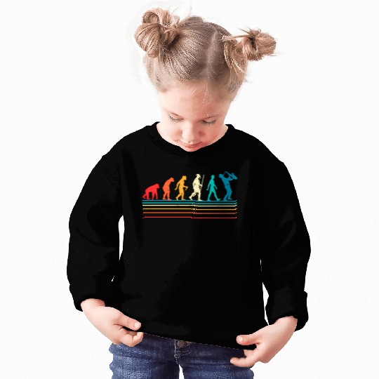 Saxophone Retro Vintage Evolution Of Sweatshirts