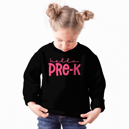 Pre K pink Sweatshirts