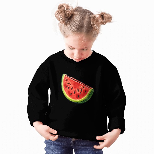 Watermelon Slice - Sweet Summer Vibes Sweatshirts