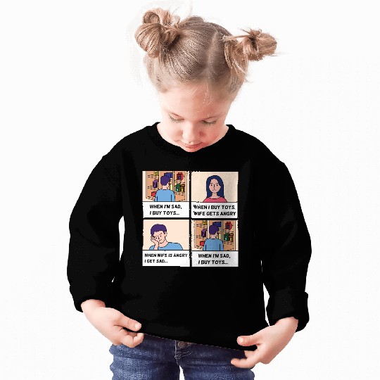 Father’s Day Comic Design Sweatshirts