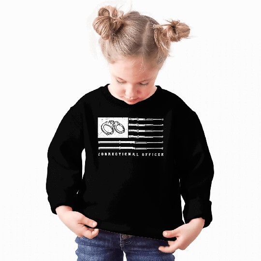 USA Flag correctional officer Sweatshirts