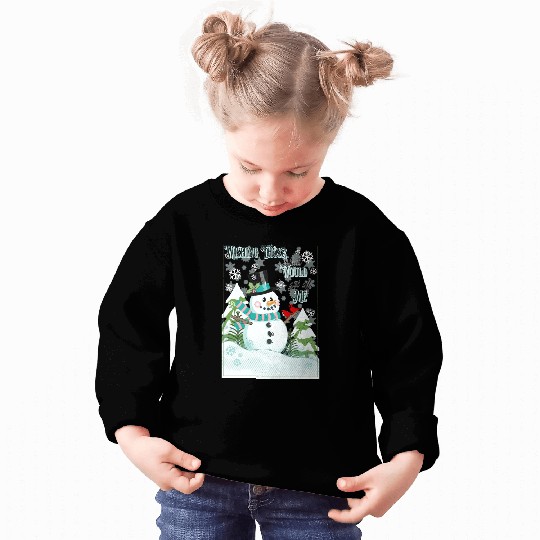 Funny Cranky Snowman Sweatshirts