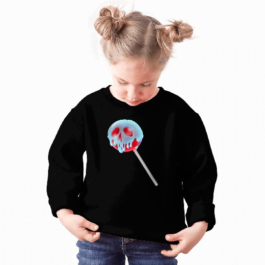 Poison Apple Halloween Candy Lollipop Sweatshirts