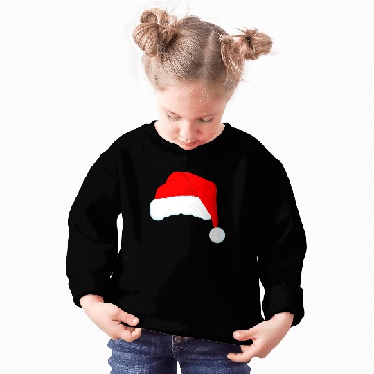 Santa Hat at Christmas Sweatshirts