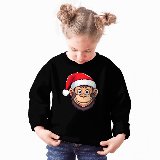 Christmas monkey Sweatshirts