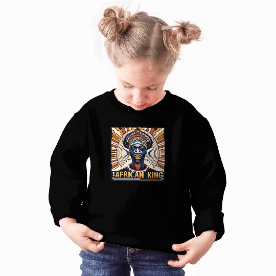 African King Gift For Afrocentric Lovers Sweatshirts