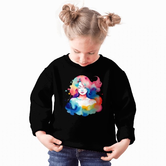Color splash zodiac: Virgo Sweatshirts