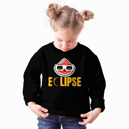 Eclipse Slice: Melon with Attitude! Sweatshirts