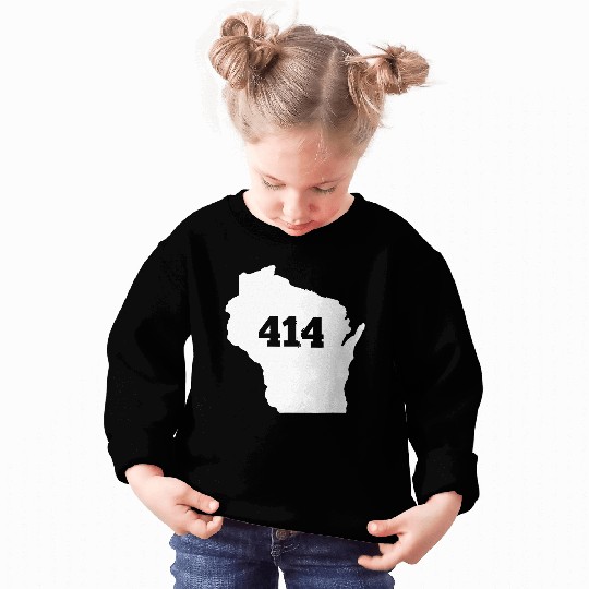 Wisconsin 414 Area Code Sweatshirts