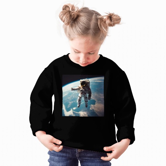 REalistic Astronaut Sweatshirts