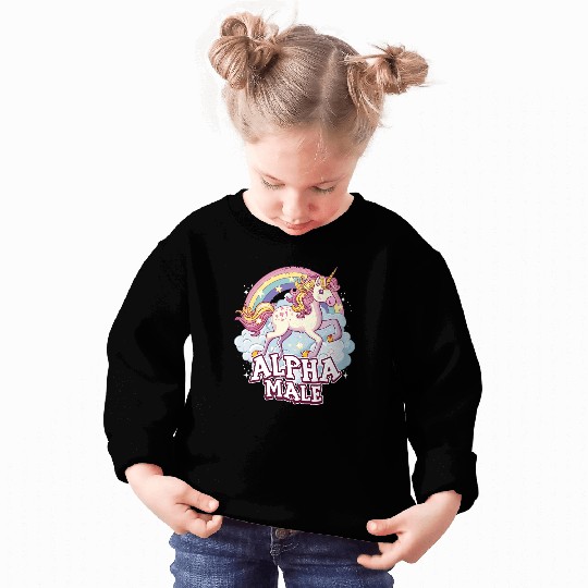 Alpha Male Unicorn Sweatshirts