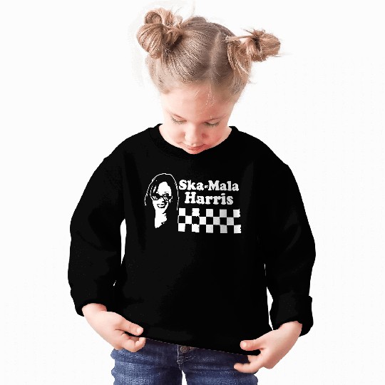 Kamala Harris Ska Mala Harris checkerboard Sweatshirts