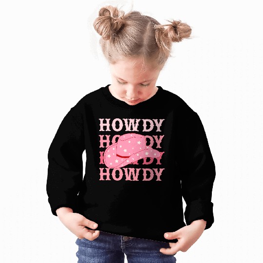 Howdy Cowboy Star Hat Sweatshirts