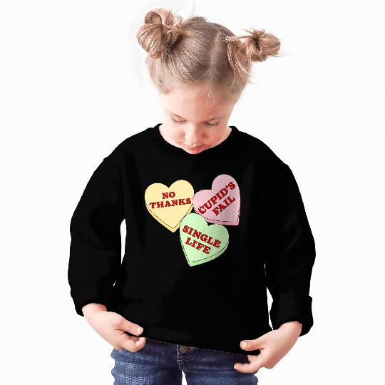 Valentines Candy Hearts Sweatshirts