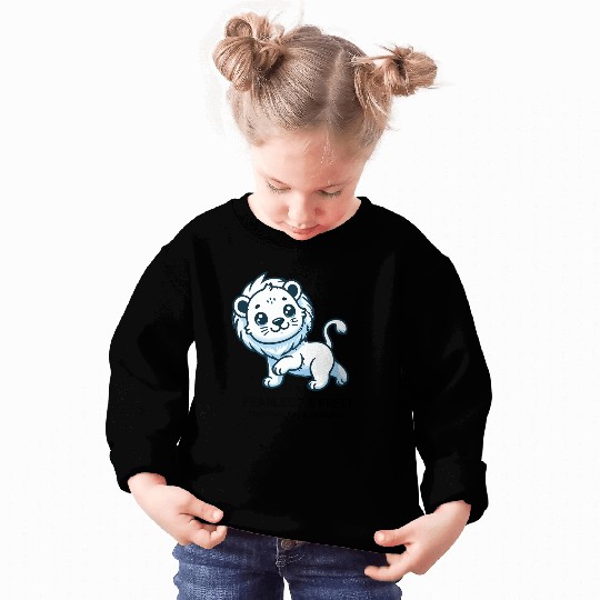 Fearless lion cub Sweatshirts