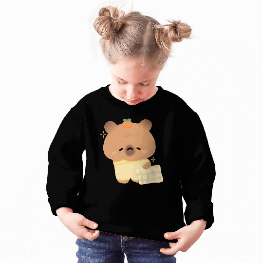 Sleepy Capybara Sweatshirts