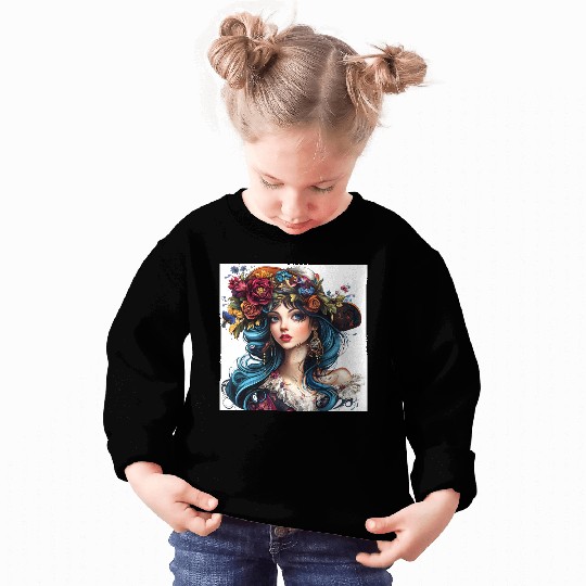 Floral Bohemian Beauty Sweatshirts