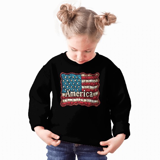 American Flag Sweatshirts