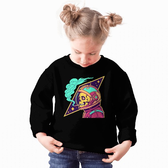 Cosmic Skull Astronaut Sweatshirts