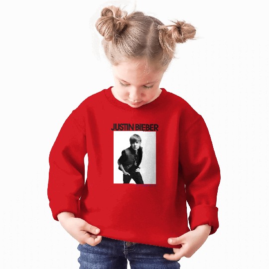 Justin Bieber Official My World Photo Pullover Sweatshirt