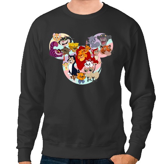 Disney Cats Sweatshirts, Animal Kingdom Sweatshirts, Mickey Mouse and Friends Sweatshirts, Simba Sweatshirts