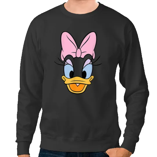 Disney Daisy Duck Big Face Sweatshirts, Daisy Duck Big Portrait Sweatshirts