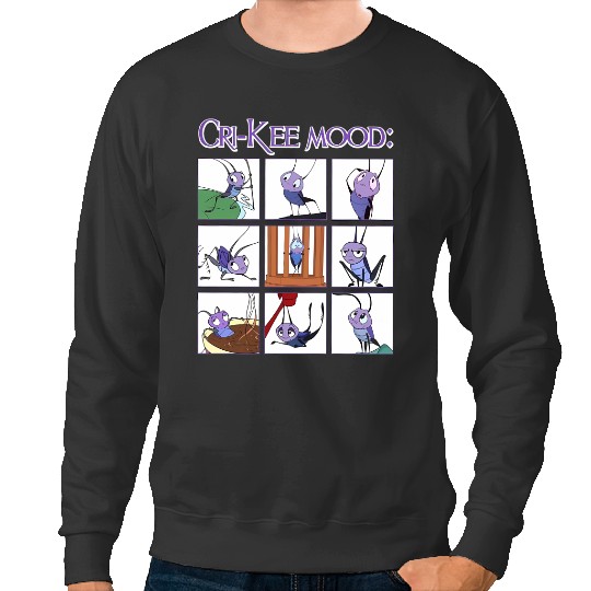 Disney Mulan Cri Kee Mood Emotion Of Cri-Kee Cute Face Sweatshirts Birthday Sweatshirts