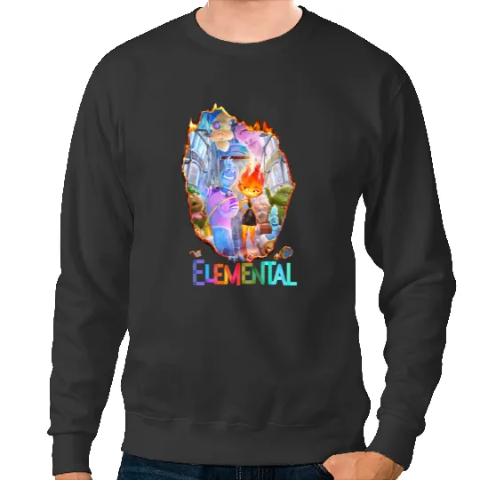 Discover Disney Elemental Sweatshirts, Elemental Sweatshirts, Ember Elemental Sweatshirts