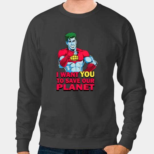 Planeteer Call - Captain Planet - Sweatshirts