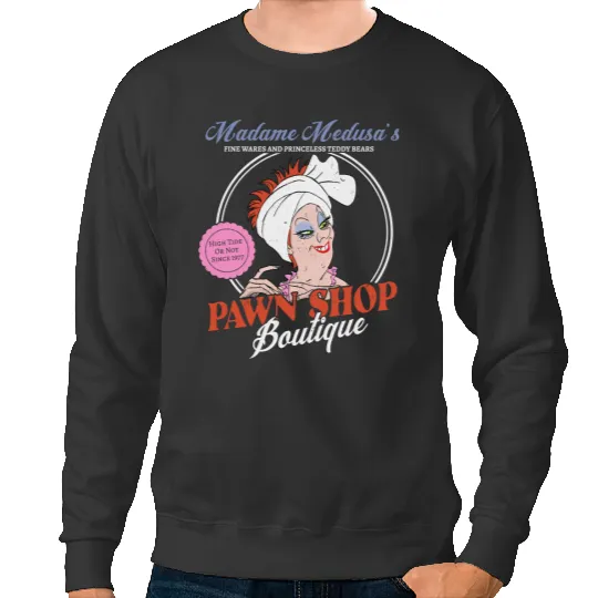 Discover Madame Medusa The Rescuers Villains Pawn Shop Sweatshirts