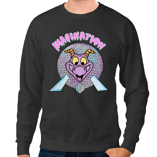 IMAGINATION - Figment Sweatshirts, Disney Figment Sweatshirts