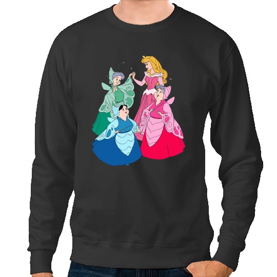 Sleeping Beauty Disney Sweatshirts,Aurora Princess Sweatshirts, Disney Group Sweatshirts