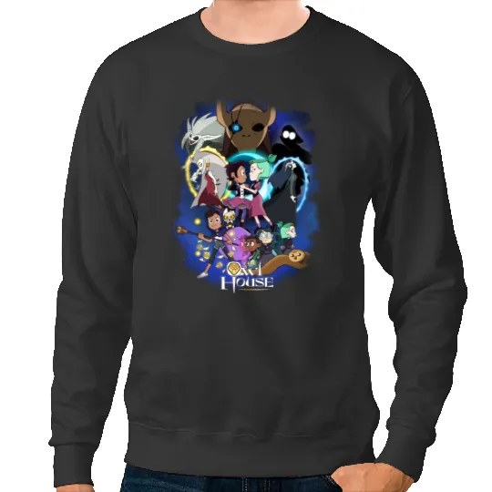 Vintage The Owl House Comfort Colors Sweatshirts, Disney The Owl House 2023 Sweatshirts