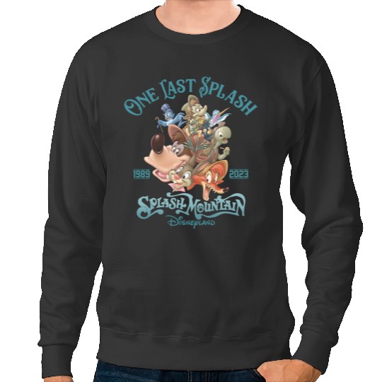Disney Splash Mountain One Last Splash Unisex Sweatshirts 1989 - 2023