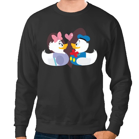 Rubber Ducky Love - Daisy and Donald - Disney - Sweatshirts