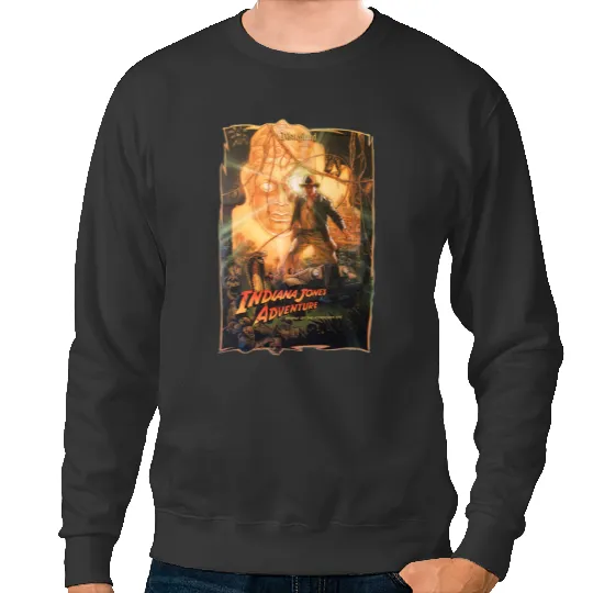 Indiana Jones Adventure Disneyland 1995 Sweatshirts, Indiana Jones Sweatshirts