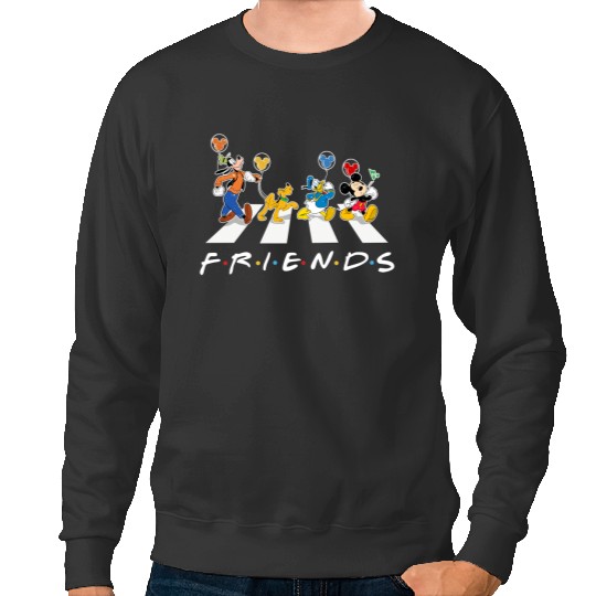 Mickey and Friends Vintage Sweatshirts, Abbey Road Disney Sweatshirts, Vintage Disney Sweatshirts