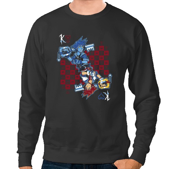 Discover ANTI-DISNEY King of Hearts Sweatshirts
