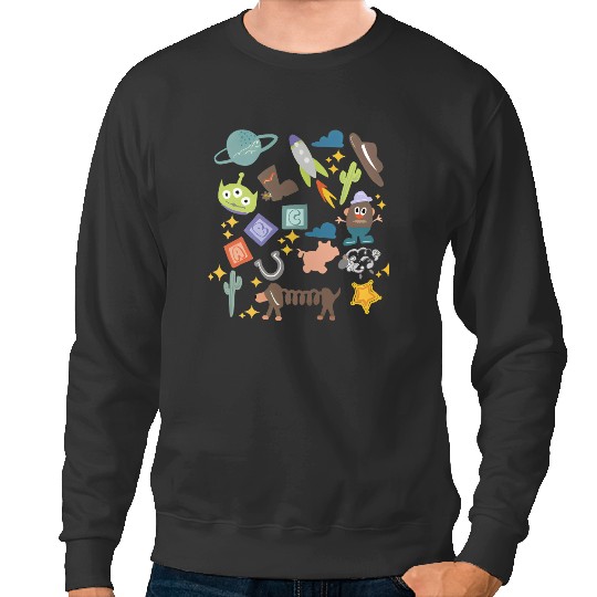Discover Toy Story You've Got a Friend in Me Andy's Toys Disney Mug Sweatshirts