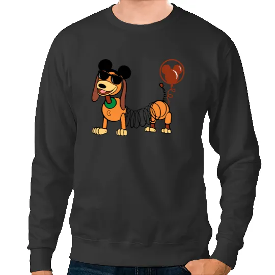 Toy Story Slinky Dog Sweatshirts, Disney Toy Story Sweatshirts, Mickey Ears Slinky Dog