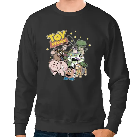 Retro Disney Toy Story Sweatshirts, Vintage Toy Story Sweatshirts, Woody and Buzz Lightyear, You've Got A Friend In Me Sweatshirts